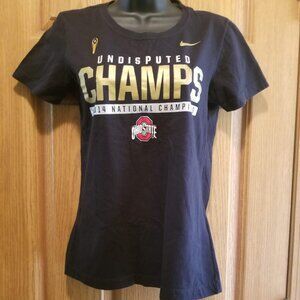 Nike Unisex S/S Ohio State Football Undisputed Champs 2014 T-Shirt Size …
